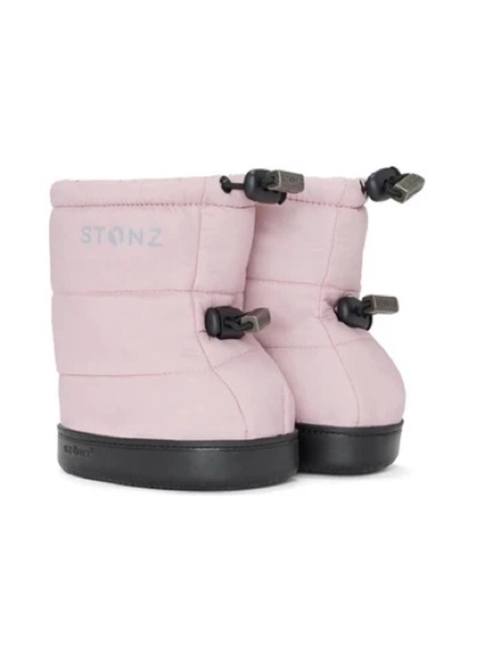 Stonz Toddler Puffer Booties, NWT, Waterproof, Size XL, Haze Pink, Winter